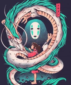 Studio Ghibli Coloring Paint By Numbers