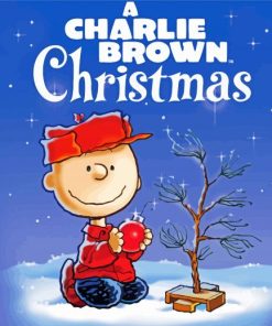 Charlie Brown Christmas Movie Paint By Numbers