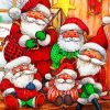 Santa Claus Christmas Paint By Numbers