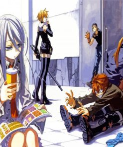 Chrome Shelled Regios Anime Paint By Numbers