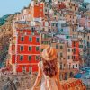 Colorful Cinque Terre Italy Paint By Numbers