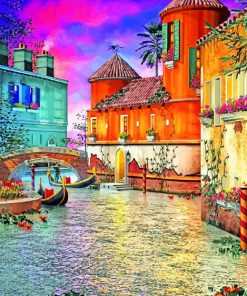 Venice Canals Paint By Numbers