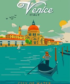 Venice Cityscape Paint By Numbers