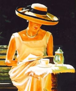 Elegant Woman Paint By Numbers