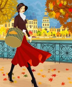 Elegant Lady Paint By Numbers