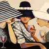 Elegant Ladies Hat Collection Paint By Numbers