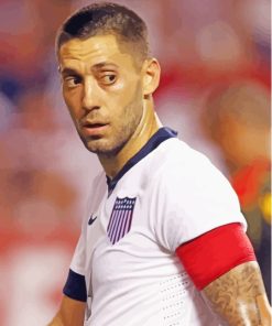Clint Dempsey Football Star Paint By Numbers