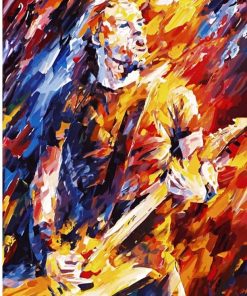 James Hetfield Musician Paint By Numbers
