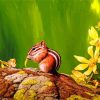 Colorado Chipmunk Wildlife Paint By Numbers