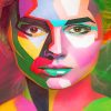 Colorful Face Expressions Paint By Numbers