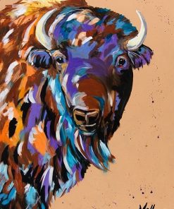 Majestic Bull Paint By Numbers
