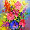 Colorful Bouquet Flowers Paint By Numbers