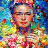 Frida Kahlo Colorful Masterpiece Paint By Numbers