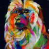 Colorful Monkey Macaque Paint By Numbers