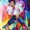 Michael Jackson Colorful Fame Paint By Numbers