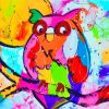 Rainbow Owl Paint By Numbers