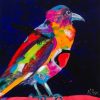 Colorful Raven Birds Paint By Numbers