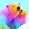Colorful Cute Bears Paint By Numbers