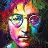 Colorful John Lennon Celebrity Paint By Numbers