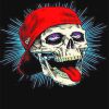 Stylish Skull and Tongue Paint By Numbers