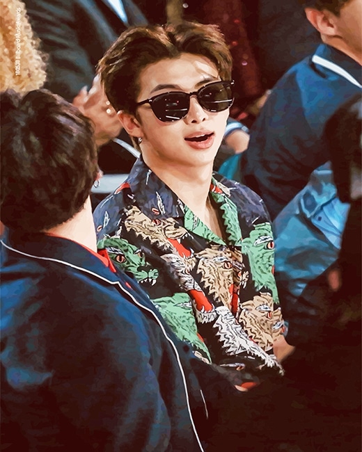 Finalizing Rap Monster Artwork