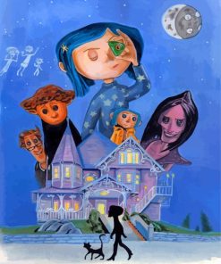 Coraline Movie Characters Paint By Numbers