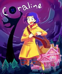Coraline Cartoons Paint By Numbers