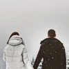 Romantic Winter Couple Paint By Numbers