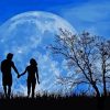 Romantic Couple Moonlit Night Paint By Numbers