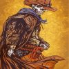 Western Cowboy Skeleton Paint By Numbers