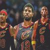 Cavaliers Basketball Paint By Numbers