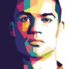 Cristiano Ronaldo Soccer Icon Paint By Numbers