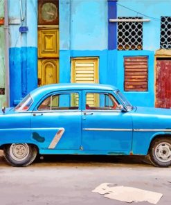 Cuba Blue Vehicle Paint By Numbers