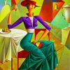 Cubism Woman Abstract Paint By Numbers