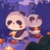 Adorable Anime Panda Creatures Paint By Numbers