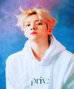 Cute Baekhyun EXO Art Paint By Numbers