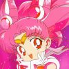 Cute Chibiusa Anime Girl Paint By Numbers