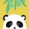Cute Panda Bear Easy Paint By Numbers
