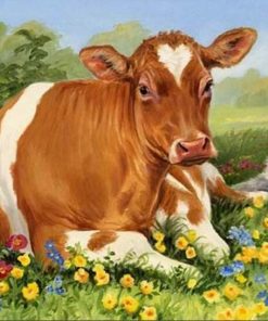 Cow and Cat Themed Paint By Numbers