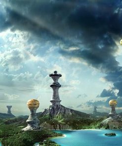 Mountain Lake Landscape Paint By Numbers