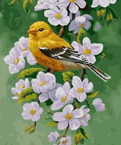 Little Yellow Bird Paint By Numbers