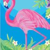 Pink Flamingo Birds Paint By Numbers