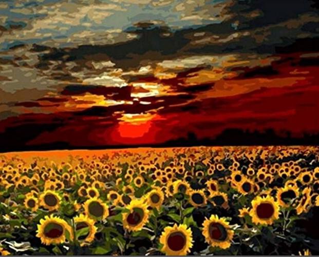 Finalizing the Sunflower Sunrise Artwork