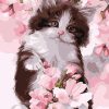 Pretty Cat Animal Painting Kit Paint By Numbers
