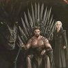 Daenerys and Khal Drogo Game of Thrones Paint By Numbers