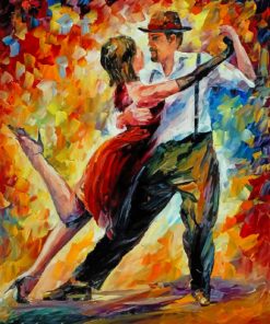 Dancing Couple Lovers Paint By Numbers