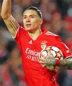 Darwin Nunez Uruguayan Star Paint By Numbers