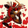 Deadpool Romance Animation Paint By Numbers
