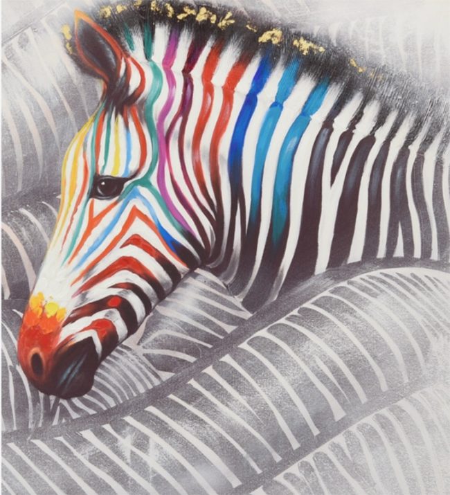 Zebra Animal Picture Paint By Numbers