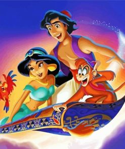 Disney Aladdin Magic Paint By Numbers